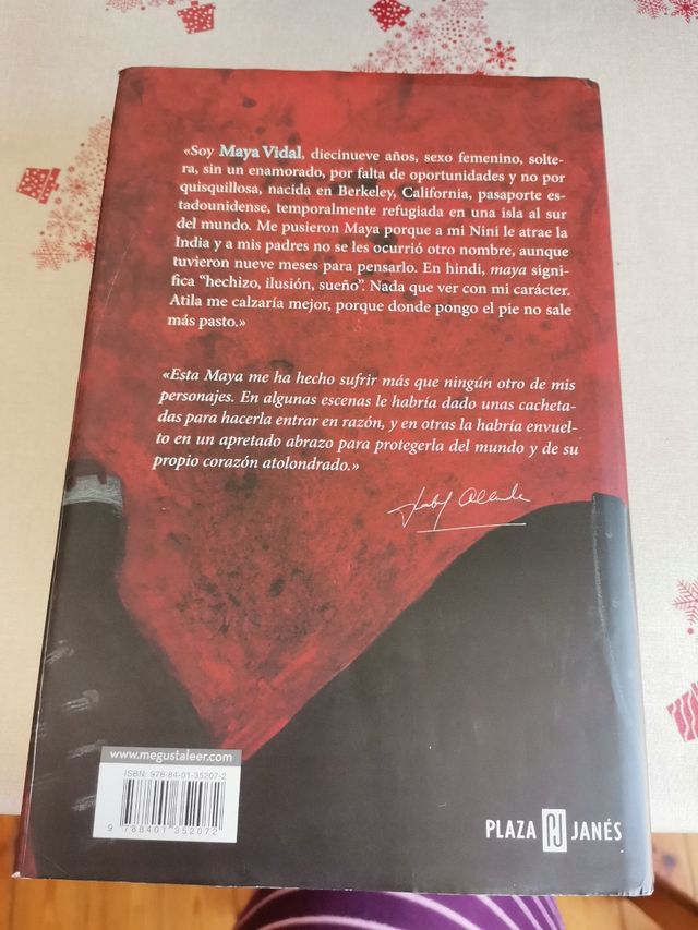 Caderno de Maya Isabel Allende