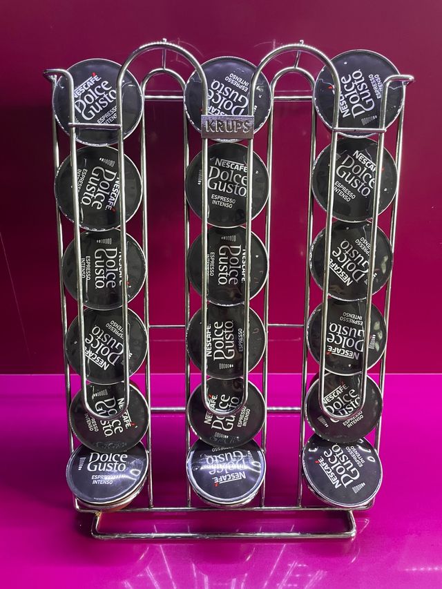 Dispensador porta cápsulas Nespresso Dolce Gusto