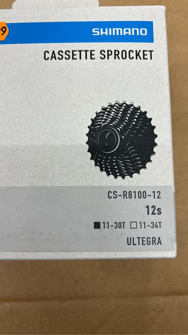 Cassetta Shimano Ultegra 11-30 12v CS-R8100-12