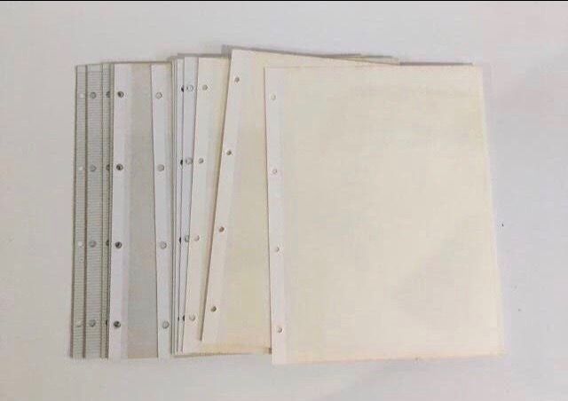 Hojas de album de fotos