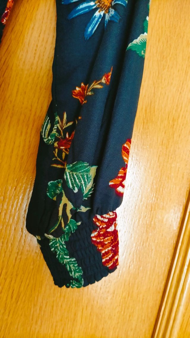 Vestido largo boho manga larga