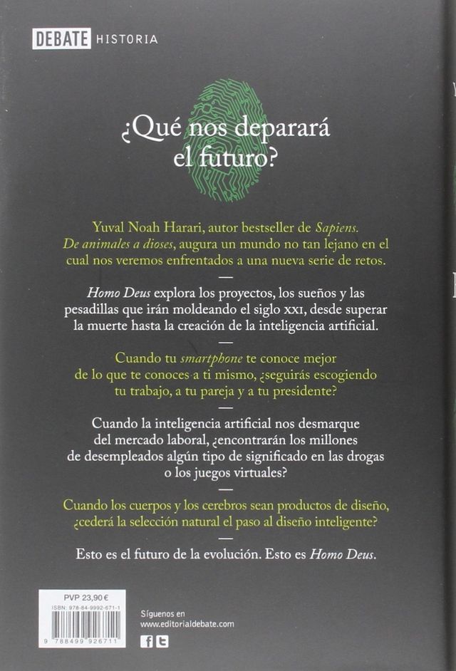 Libro Homo Deus