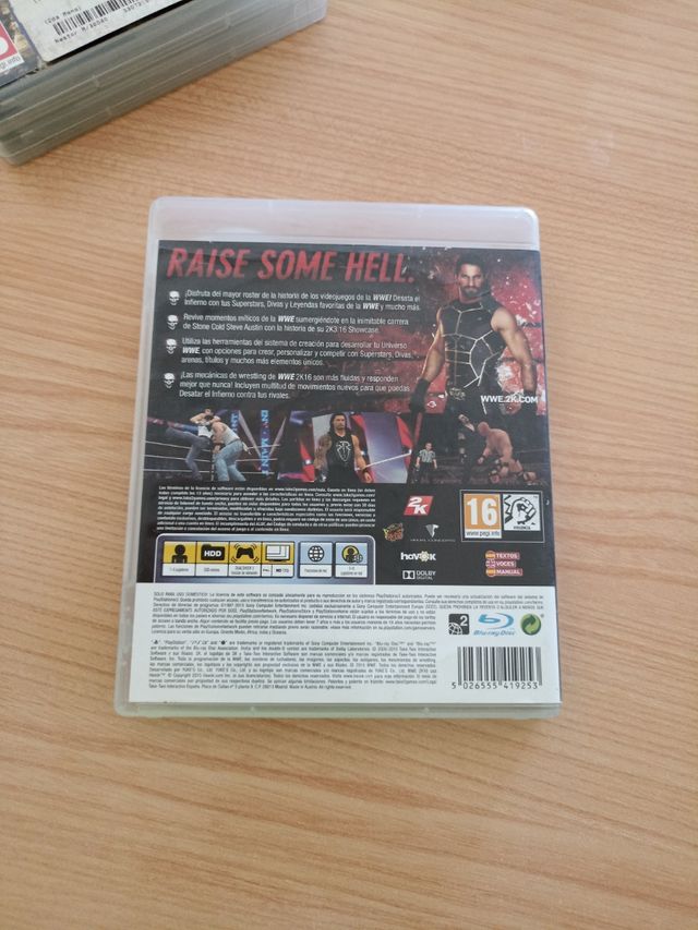 w2k16 wwe