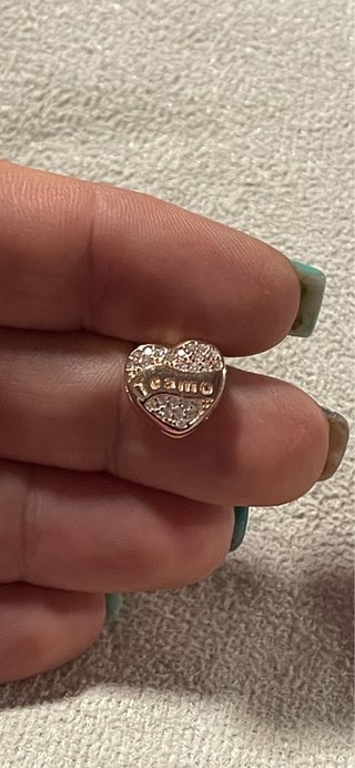 Abalorio de plata de ley 925