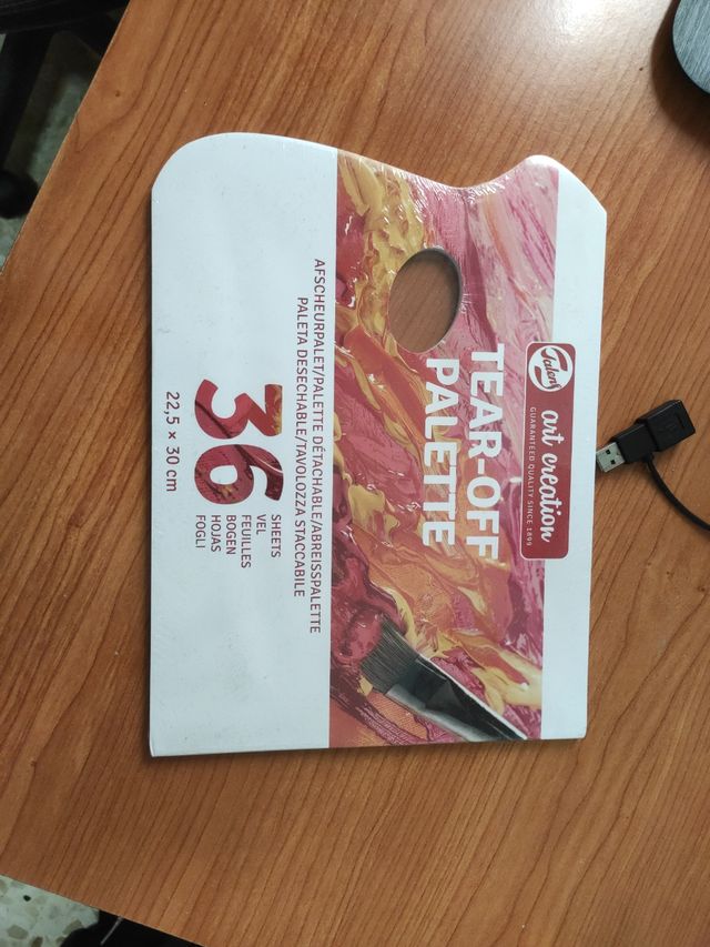 Paleta de Pintura desechable