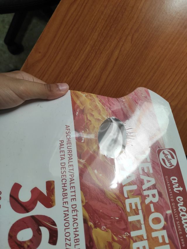 Paleta de Pintura desechable