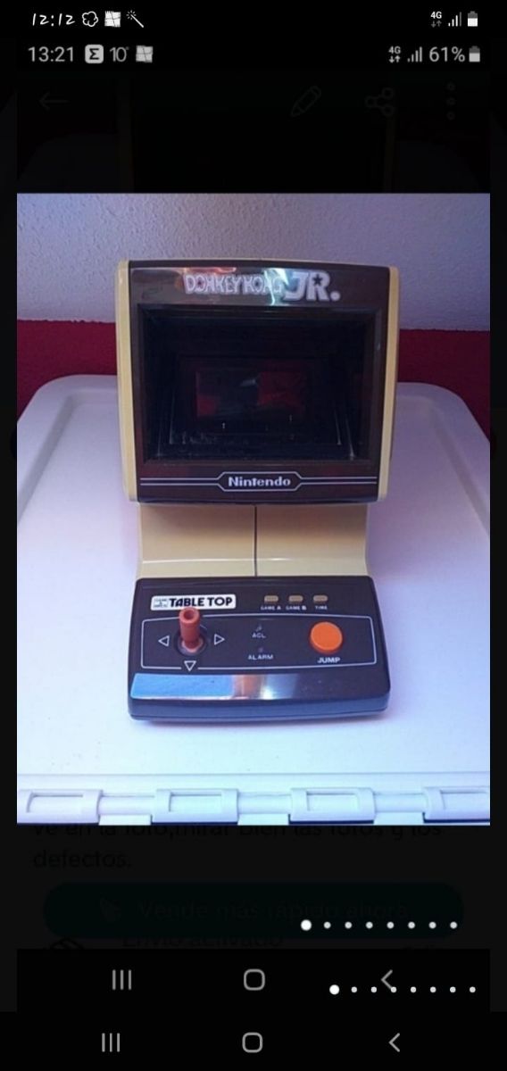Nintendo game watch donkey kong