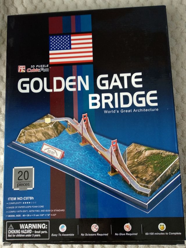 Puzzles 3D como nuevos