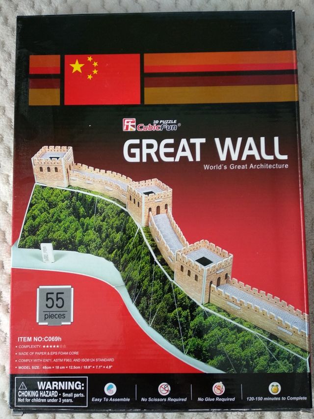 Puzzles 3D como nuevos