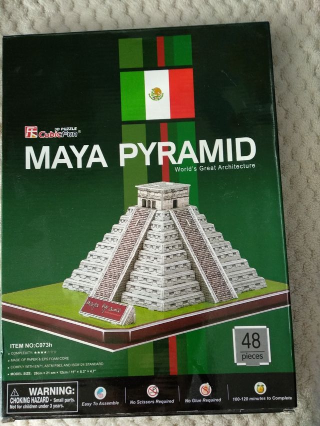 Puzzles 3D como nuevos