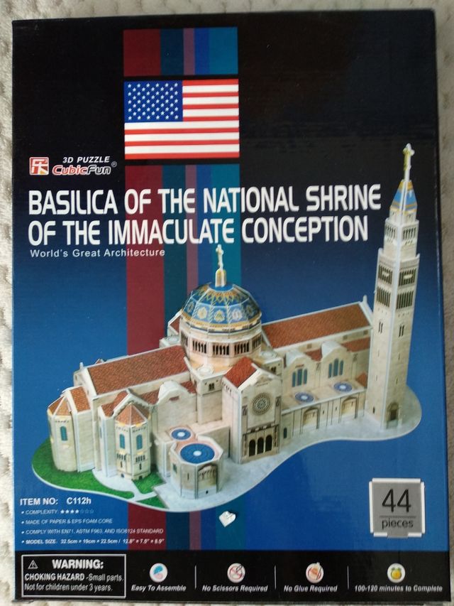 Puzzles 3D como nuevos