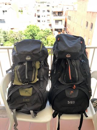 Mochila 50 litros de segunda mano en WALLAPOP