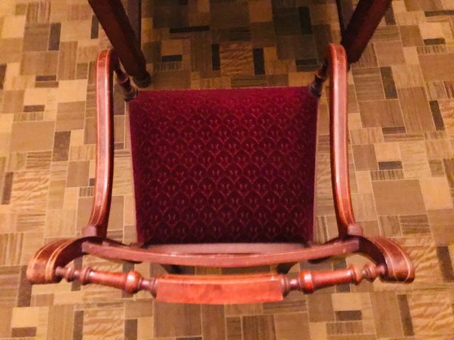 Conjunto mesa y sillas vintage