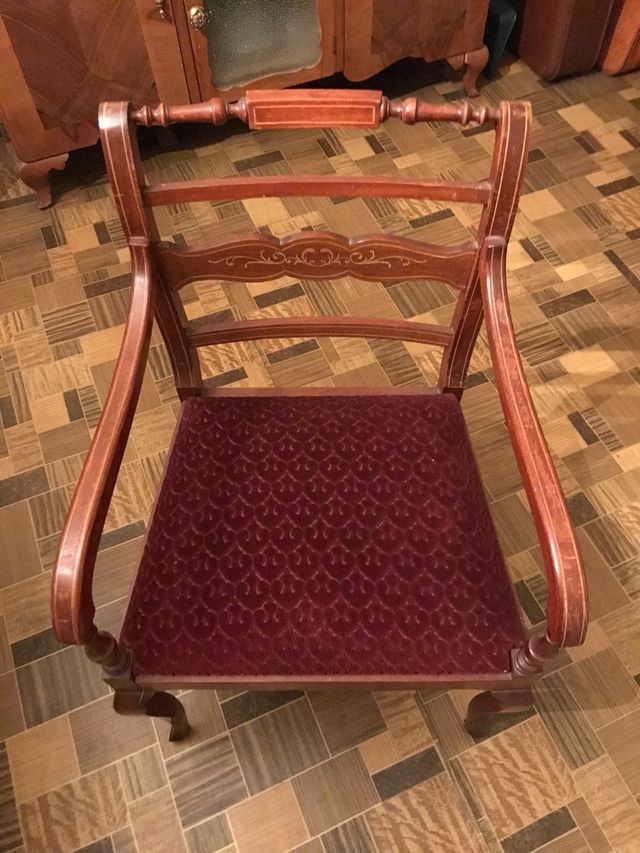 Conjunto mesa y sillas vintage