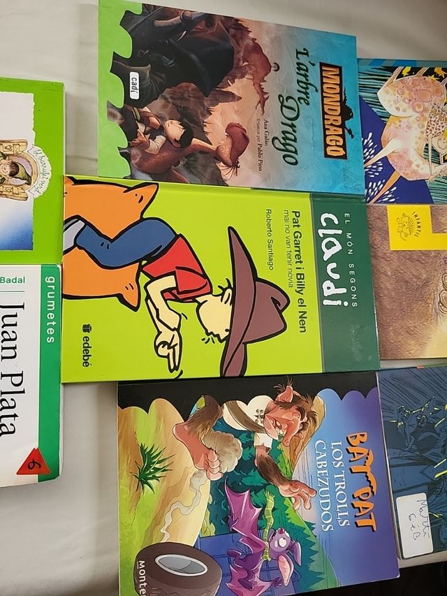 Lote 8 libros por 5 euros