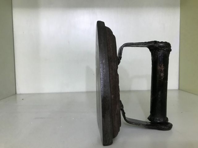 2 Planchas de hierro fundido principios siglo XX