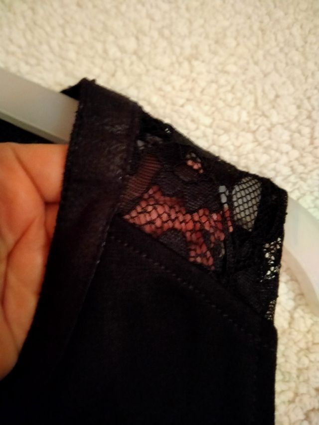 top negro talla S  Salsa