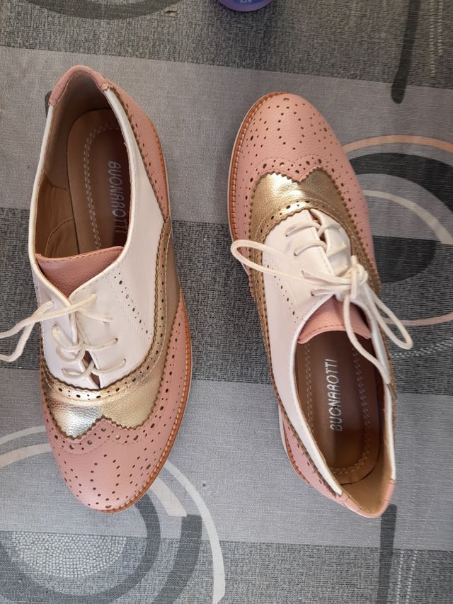 Mocasines rosa palo Buonarotti