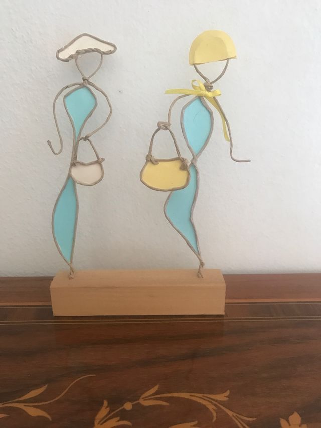 Coppia di Silhouette handmade 