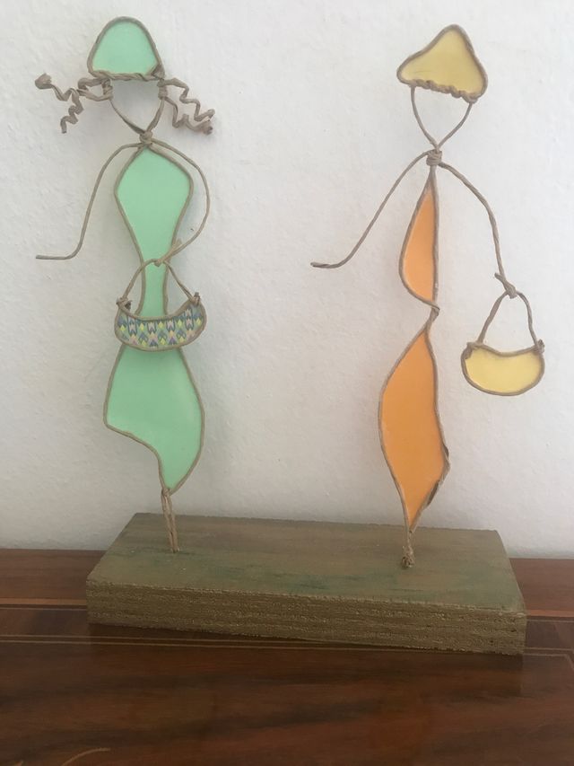 Coppia di Silhouette handmade 