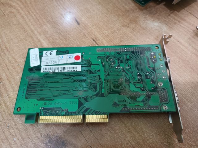 Tarjeta gráfica VGA S3 Virge GX2 AGP