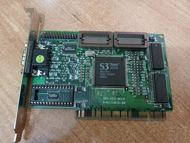 tarjeta grafica  PCI S3 TRIO64