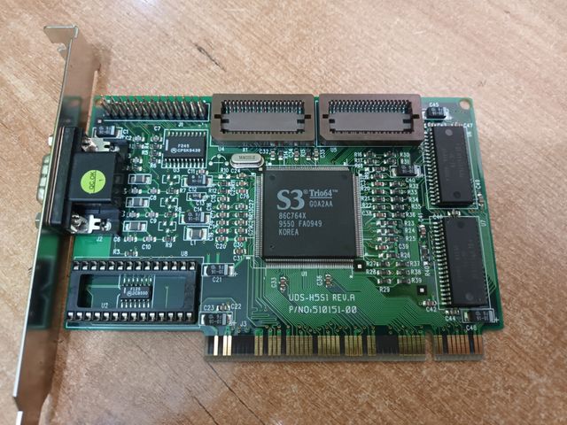 tarjeta grafica  PCI S3 TRIO64