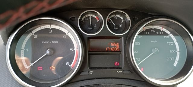 cuadro instrumentación peugeot 308