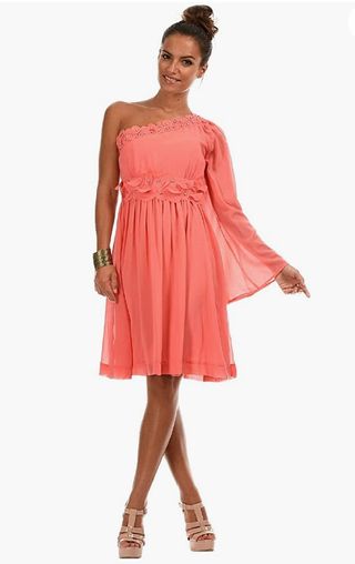 Vestido de fiesta talla L de segunda mano en WALLAPOP