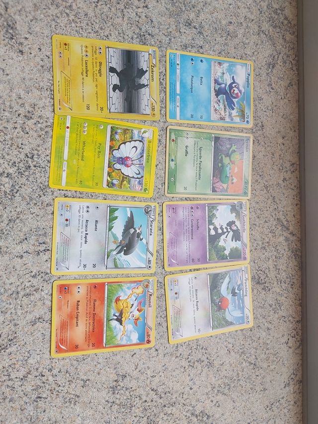 Carte Pokemon varie