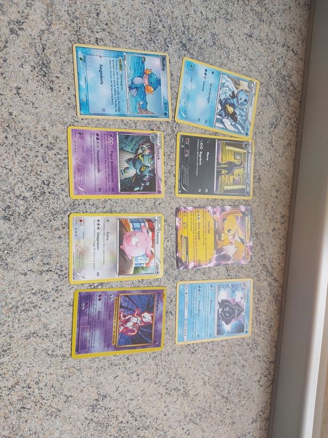 Carte Pokemon varie