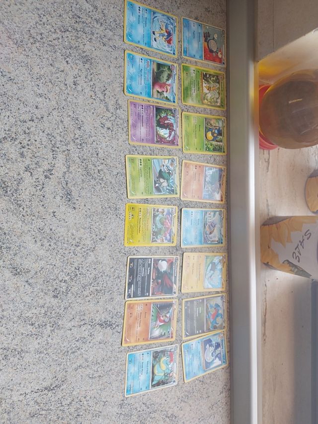 Carte Pokemon varie
