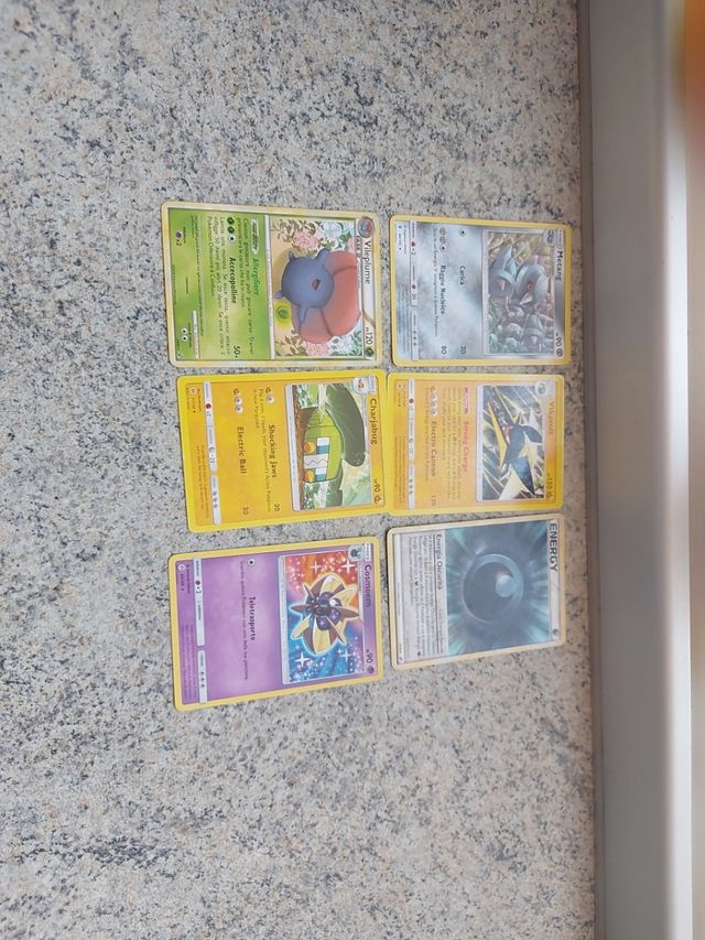 Carte Pokemon varie