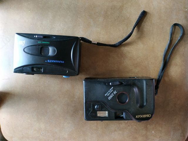 cámara de fotos de carrete vintage