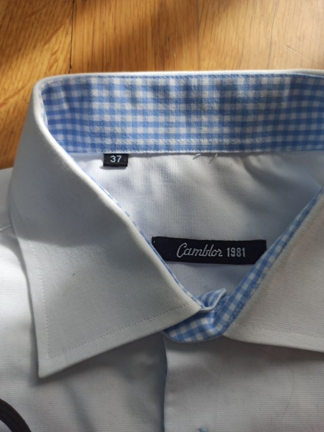 camisa .Marca Cabor1981,Talla 37.