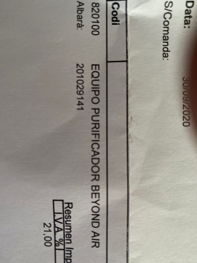 Purificador de aire. Negociable .