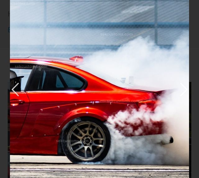 Aletas ensanchadas Bmw E92 de plástico ABS