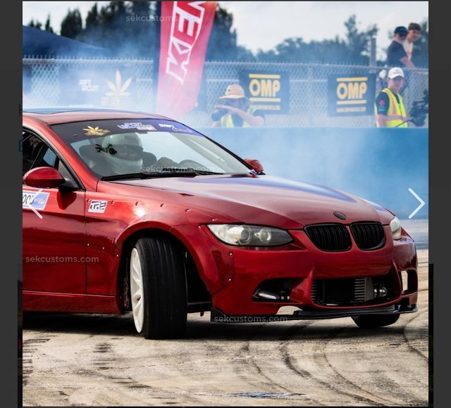 Aletas ensanchadas Bmw E92 de plástico ABS