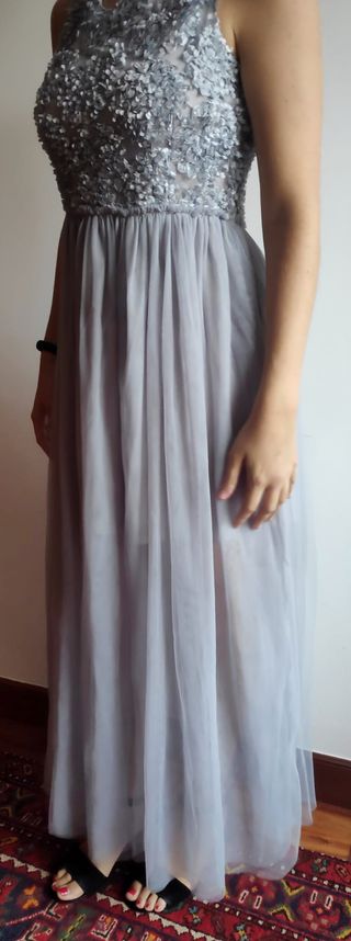 Vestido de fiesta talla M de segunda mano en WALLAPOP