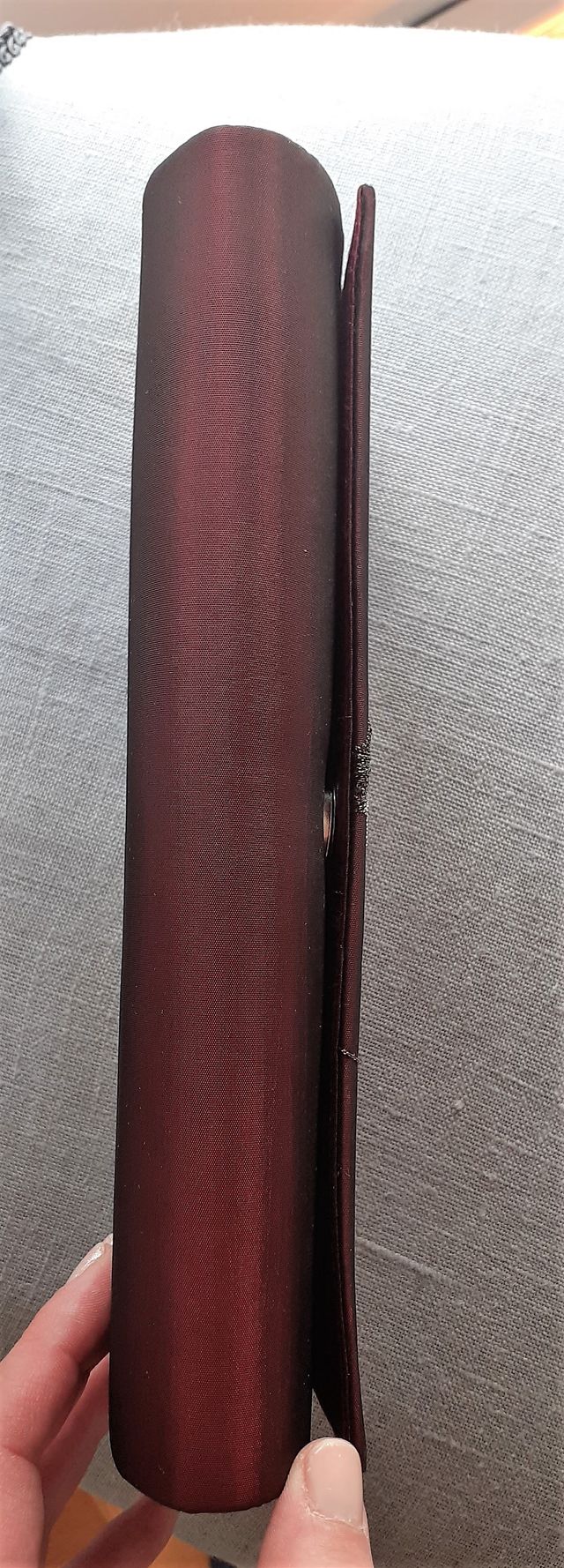 Bolso de fiesta tonos granates