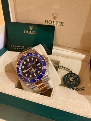 Reloj de oro Rolex de segunda mano en WALLAPOP