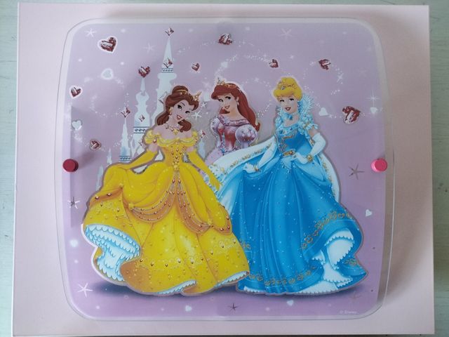 Lampara infantil 3 princesas