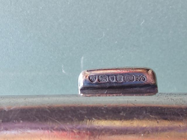 pitillera de plata esterlina inglesa