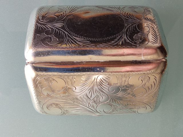 pitillera de plata esterlina inglesa