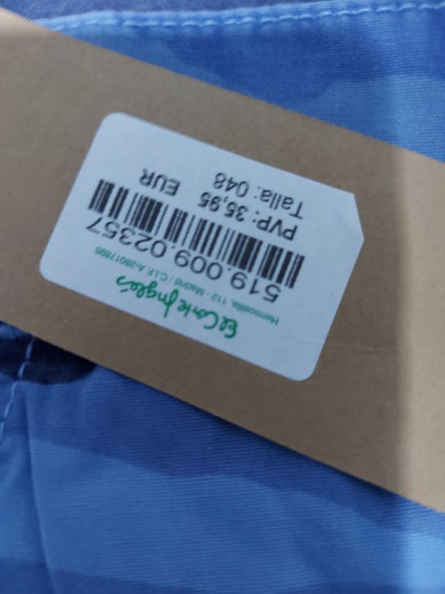 Falda midi estampada rosa