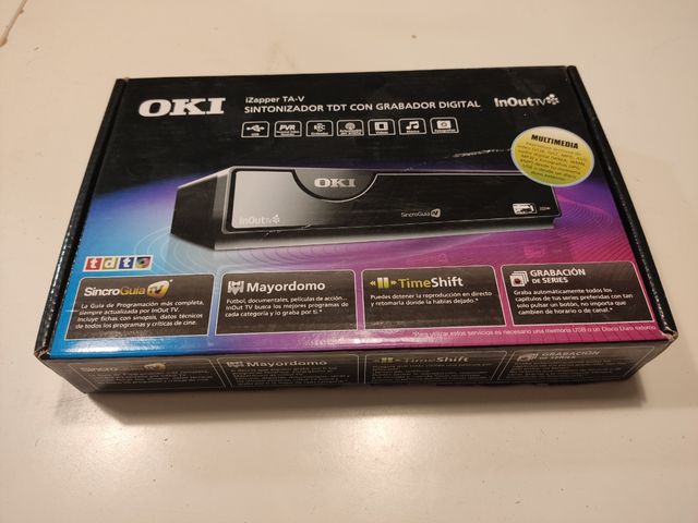 Sintonizador TDT con grabador digital OKI