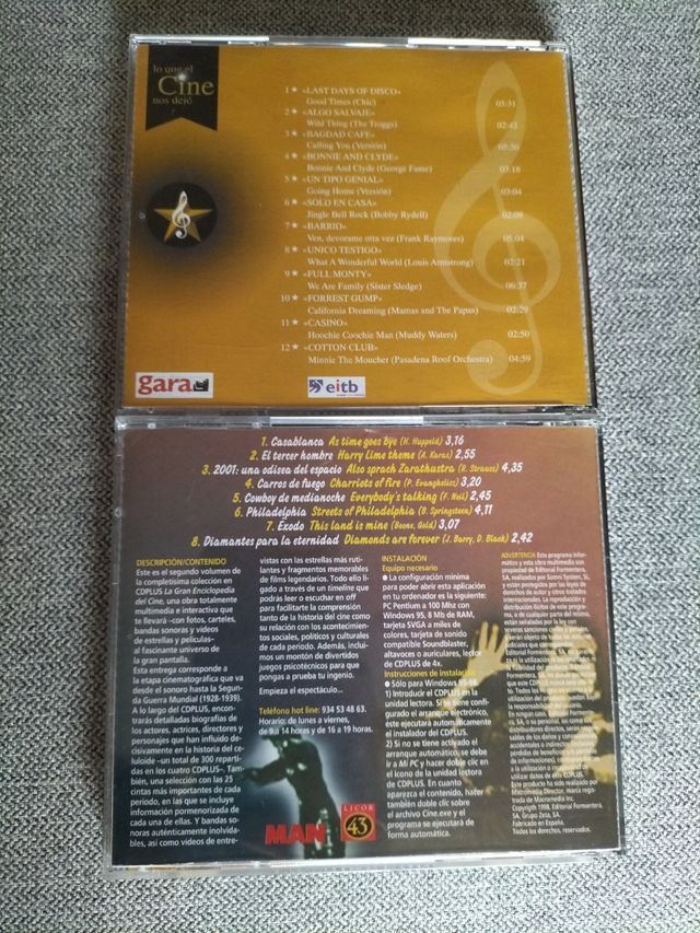 CDs Música de Cine