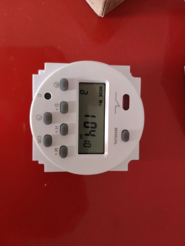 Temporizador 220v apagar wifi por las noches