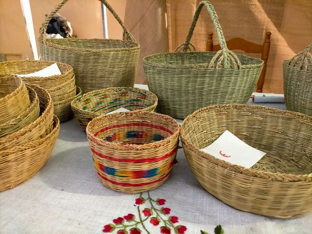 Cestos de esparto