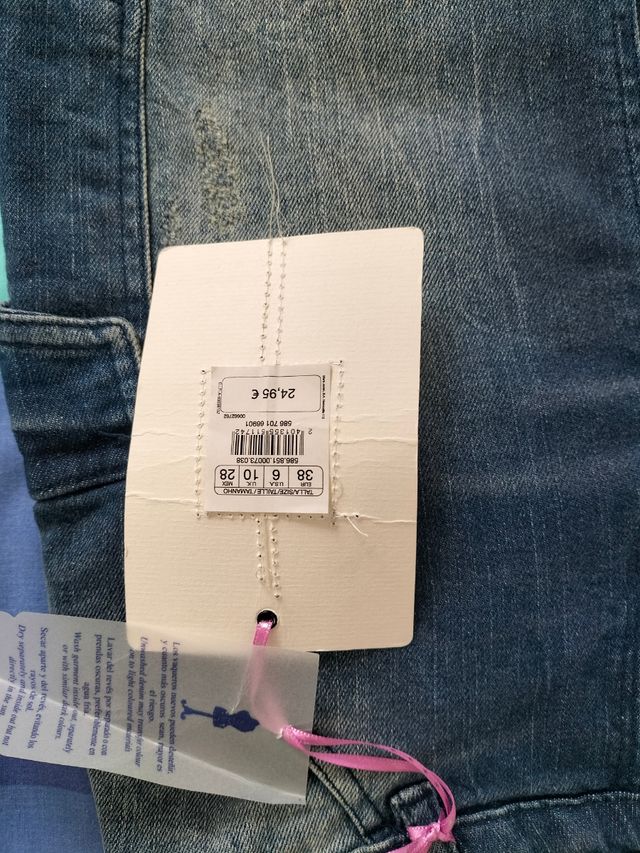 mini falda vaquera sfera